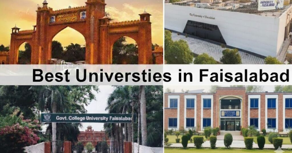 best universities in faisalabad