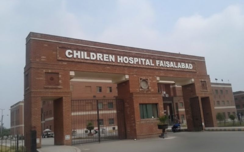 children's hospital & institute of child health, faisalabad