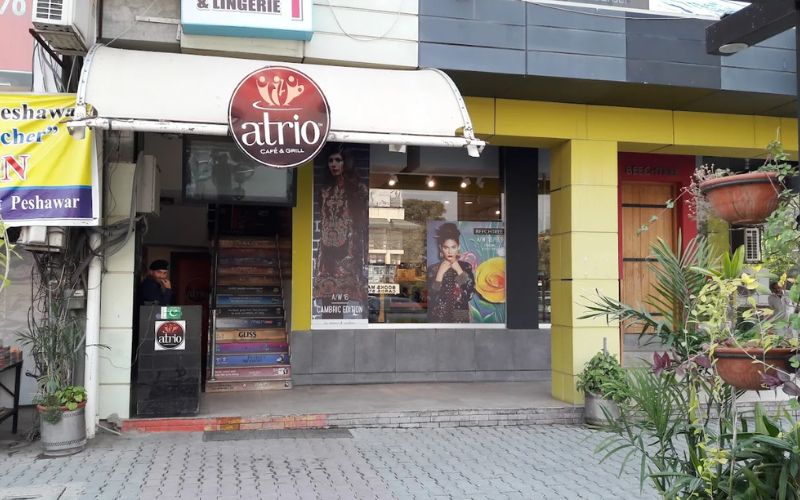 atrio café & grill islamabad