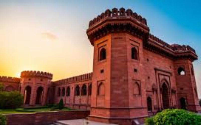 multan fort at sunset